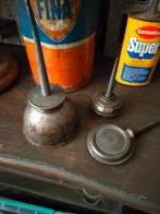 Oude oliespuitjes olie spuitjes kannetjes, Ophalen, Gebruikt