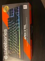 Toetsenbord Steelseries APEX 3 TKL - Nieuw in doos!, Gaming toetsenbord, Nieuw, Ophalen of Verzenden, Qwerty
