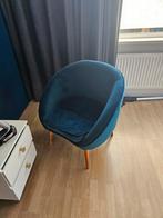 Stoel blauw / groen / turquoise., Huis en Inrichting, Fauteuils, Ophalen, Zo goed als nieuw