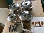 set kookpotten Demeyere, Huis en Inrichting, Keuken | Potten en Pannen, Ophalen, Rvs
