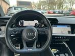 Audi A3 Sportback 35 TFSI S-LINE CARPLAY/VIRTUEEL *ALL-IN PR, 4 cilinders, Leder en Stof, Bedrijf, 690 kg