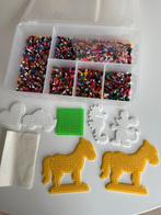 Doos vol Strijkkralen + sjablonen, Ophalen of Verzenden, Zo goed als nieuw, Materiaal