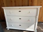 Brocante ladekast / commode, Huis en Inrichting, Kasten | Ladekasten, Ophalen, 100 tot 150 cm, Zo goed als nieuw, 3 of 4 laden