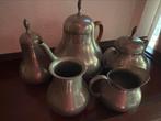 Zuiver tinnen theeservies, Antiek en Kunst, Antiek | Tin, Ophalen of Verzenden