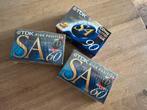 6 stuks TDK SA cassettebandje in folie., Cd's en Dvd's, Cassettebandjes, 2 t/m 25 bandjes, Overige genres, Ophalen of Verzenden