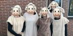 Carnavals schapenpakken - 8 stuks, Carnaval, Maat 42/44 (L), Ophalen of Verzenden, Kleding