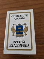 Kaartspel Gemeente Chaam, Hobby en Vrije tijd, Gezelschapsspellen | Kaartspellen, Een of twee spelers, Ophalen of Verzenden, Zo goed als nieuw