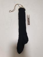 Oude sok portemonnee of tasje, Gebruikt, ., Zwart, Ophalen of Verzenden