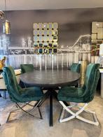 Ovale Eettafel Blackbone Richmond interiors, 100 tot 150 cm, Ophalen of Verzenden, Vijf personen of meer, Eikenhout