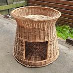 Rieten kattenmand – natuurlijk, stijlvol en comfortabel, Dieren en Toebehoren, Kattenmanden, Ophalen of Verzenden, Gebruikt, Riet