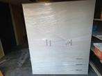Leg/ hangkast, Huis en Inrichting, Kasten | Roldeurkasten en Archiefkasten, Ophalen, Gebruikt, 100 tot 150 cm, Meerdere deuren
