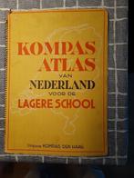 Kompas Atlas van Nederland voor de lagere school, Boeken, Verzenden, Zo goed als nieuw, 1800 tot 2000, Nederland