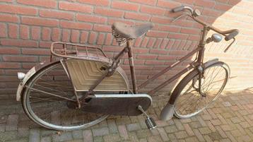 Vintage dames fiets fietsfabriek Haas beschikbaar voor biedingen