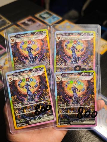 🔥 4x Umbreon ex 161 Prismatic Evolutions  beschikbaar voor biedingen