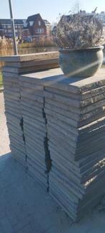 80 Tuintegels 60x40 cm - Terrastegels, Ophalen, Gebruikt, 10 m² of meer, Beton
