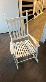 Schommelstoel, Ophalen, Gebruikt, Wit, Eén