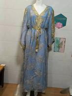 Takchita takshita Marokkaanse jurk kaftan caftan, Blauw, Ophalen of Verzenden, Zo goed als nieuw, Maat 46/48 (XL) of groter