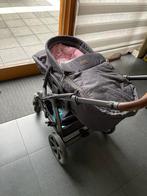 kinderwagen met reiswieg en autostoeltje, Ophalen of Verzenden, Zo goed als nieuw, Combiwagen, Met reiswieg
