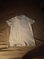 Morse code polo L, Kleding | Heren, Polo's, Ophalen of Verzenden, Zo goed als nieuw, Maat 52/54 (L), Wit