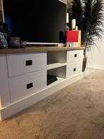 Mooie TV meubel met opbergruimte, Ophalen, 150 tot 200 cm, Eikenhout, Zo goed als nieuw
