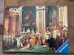 Puzzel 1500 stuks Ravensburger Kroning van Napoleon, Ophalen of Verzenden, 500 t/m 1500 stukjes, Gebruikt, Legpuzzel