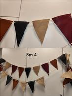 vlaggenlijn slinger 3 meter van leer €10,- per stuk, Diversen, Vlaggen en Wimpels, Ophalen of Verzenden, Nieuw
