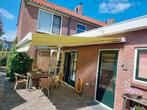 Knikarm zonnescherm 3×5 meter, Tuin en Terras, Zonneschermen, Gebruikt, Elektrisch, Ophalen of Verzenden, 150 tot 300 cm