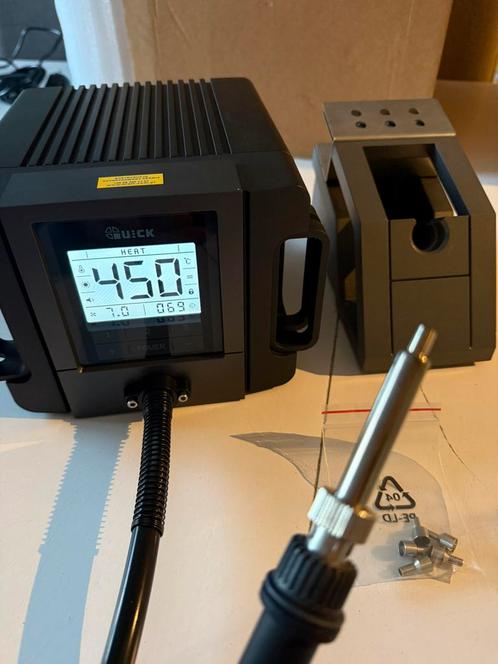 Quick TR1100 ESD hetelucht soldeerstation, Hobby en Vrije tijd, Elektronica-componenten, Zo goed als nieuw, Ophalen of Verzenden