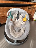 Nuna Leaf grow champagne, Kinderen en Baby's, Wipstoeltjes, Schommelstoel, Met gordel(s) of riempje(s), Zo goed als nieuw, Ophalen