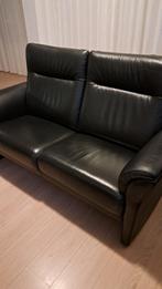 2 zits leren bank, Ophalen, Gebruikt, Minder dan 75 cm, 150 tot 200 cm