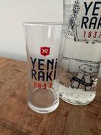 Yeni raki fles 50 cl ongeopend en glas alcohol anijsdrank, Ophalen of Verzenden