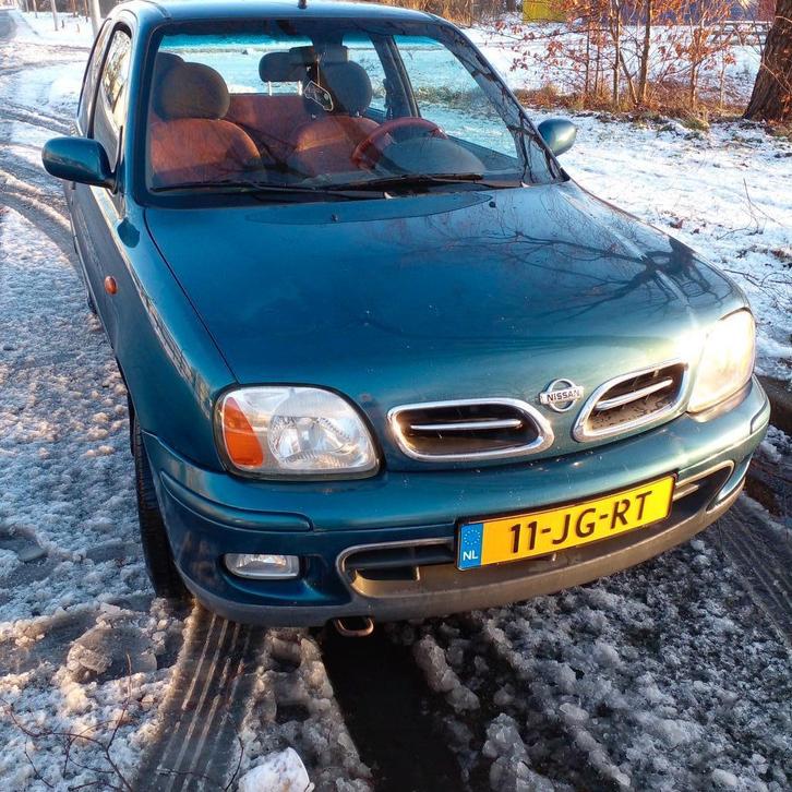 Nissan Micra 1.4 55KW 3D 2002 Blauw, Auto's, Nissan, Particulier, Micra, Airbags, Centrale vergrendeling, Elektrische ramen, Radio