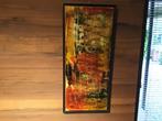 Epoxykunstwerk, s hitterend 85x40 incl. lijst, Ophalen of Verzenden