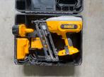 DeWalt DC618 Draadloze Nagelmachine, Doe-het-zelf en Verbouw, Gereedschap | Overige machines, Ophalen of Verzenden, Gebruikt