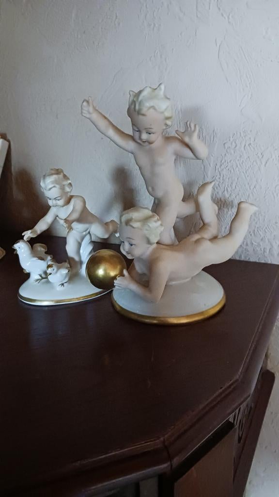 Carl Scheidig Grafental beeldjes, Ophalen of Verzenden