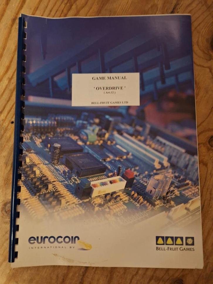 11 stuks Service manuals, Verzamelen, Automaten | Gokkasten en Fruitautomaten, Gebruikt, Overige munten, Ophalen of Verzenden