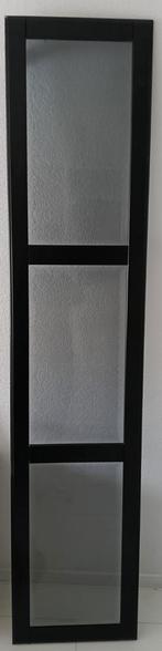 IKEA glazen kastdeur zwart - 50x236 cm, Ophalen of Verzenden, Zo goed als nieuw, 50 tot 100 cm, 200 cm of meer