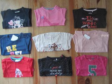 Diverse shirtjes met lange mouwen maat 68 beschikbaar voor biedingen