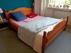 Gratis tweepersoonsbed grenen, Huis en Inrichting, Ophalen, Gebruikt, Tweepersoons, 200 cm