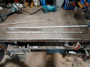 Steenboor Set: 20mm (1m) & 25mm (40cm) beschikbaar voor biedingen