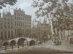 Aquatint De Herengracht te Amsterdam, Samuel Ireland 1795, Verzenden