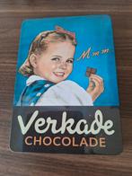 Verkade Chocolade Blikken Doos, Ophalen of Verzenden, Zo goed als nieuw, Koek(jes), Verkade