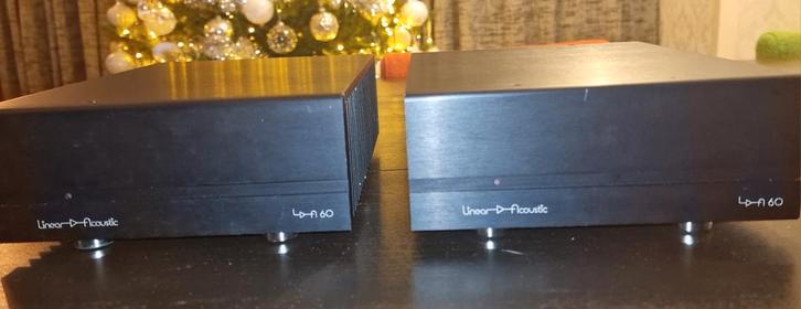 Linear Acoustics LA 60 setje monoblokken, Audio, Tv en Foto, Versterkers en Receivers, Zo goed als nieuw, 60 tot 120 watt, Overige merken