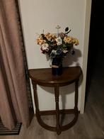 Houten consoletafel, 70x60 cm, Huis en Inrichting, Tafels | Sidetables, Ophalen, Gebruikt, 50 tot 100 cm, Eikenhout