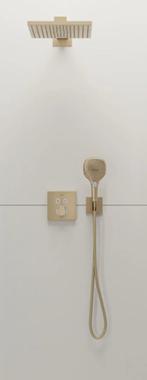 Hansgrohe raindance douche set brushed bronze e300, e120, Doe-het-zelf en Verbouw, Sanitair, Ophalen, Zo goed als nieuw, Koper