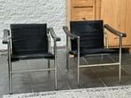Design Cassina stoelen in goeie staat, Huis en Inrichting, Ophalen, Twee, Zwart, Design