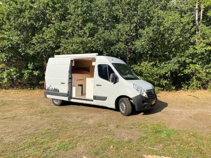 Camper  Opel Movano off-grid – buscamper uit 2016, Caravans en Kamperen, Campers, Particulier, tot en met 2, Buscamper of Camperbus