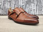Greve cognac double monk schoenen voor mannen - Maat 42,5, Bruin, Verzenden, Greve, Gespschoenen