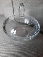 Bonboniere kristal siebel pearl, Ophalen of Verzenden, Zo goed als nieuw, Rond, Glas