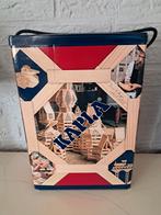 Kapla houten bouwstenen met boekje in nieuw staat, Ophalen of Verzenden, Zo goed als nieuw